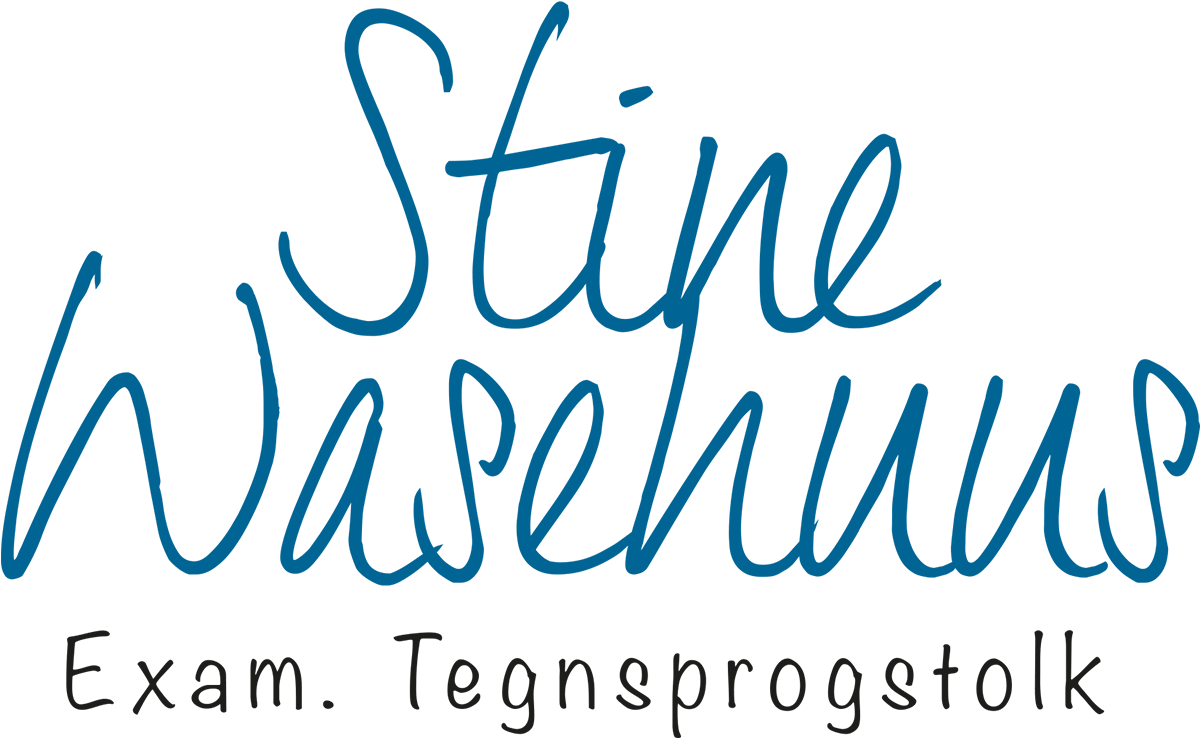 Tegnsprogstolk Stine Wasehuus Logo